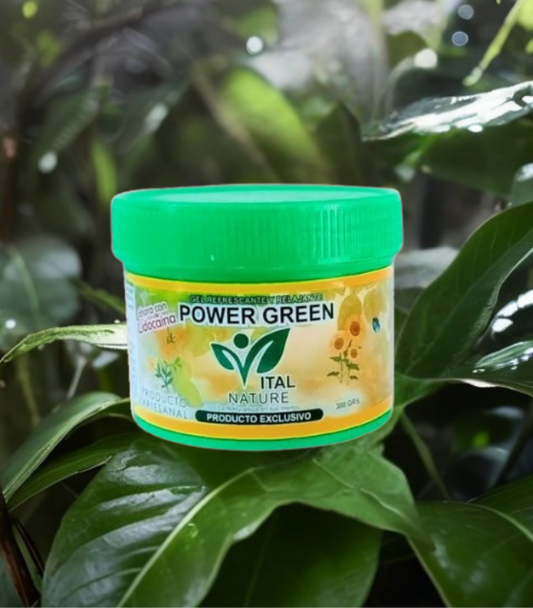 Gel power Green 300 gramos